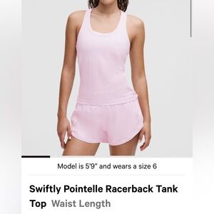 Lululemon Swiftly Tank